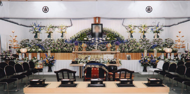 中規模オリジナル生花祭壇事例　～その５～