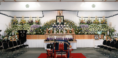 中規模オリジナル生花祭壇事例　～その６～
