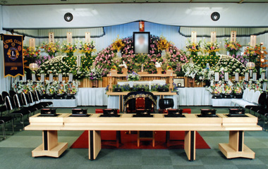 中規模オリジナル生花祭壇事例　～その８～