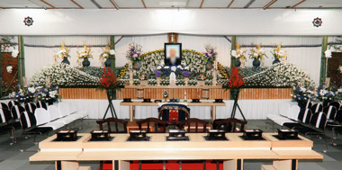 生花祭壇スライド写真４