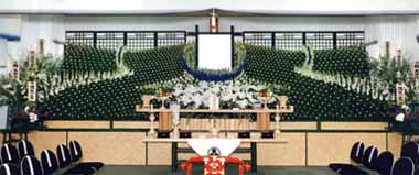 松野フラワー供花　～祭壇脇花（全体）～