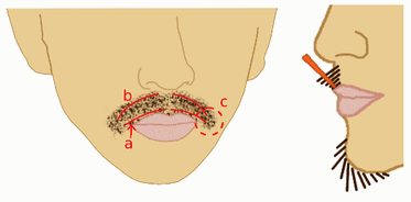 ひげの手入れ
